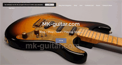 Desktop Screenshot of mk-guitar.com